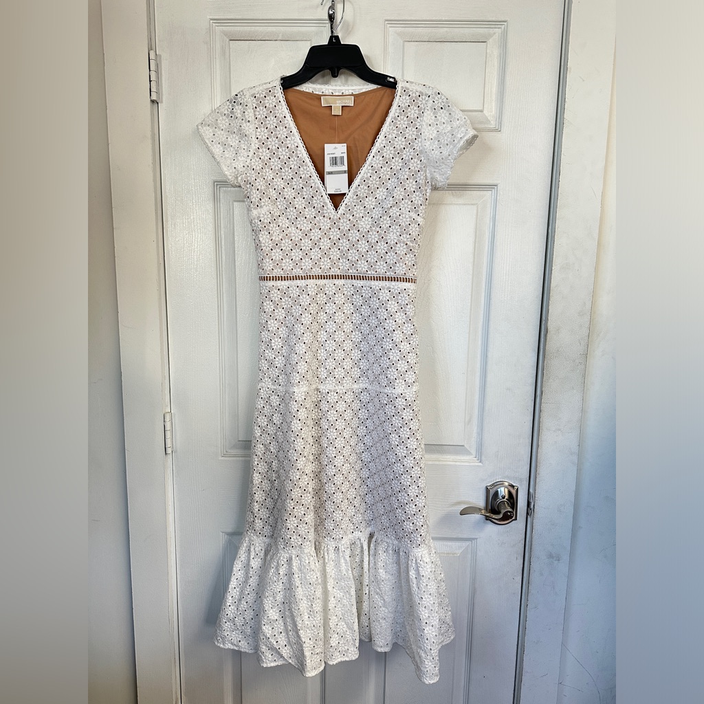 Michael Kors Eyelet Dress